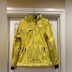 UNDER ARMOUR MTN MOUNTAIN SNOWBOARD/SKI SNOW HOODED PULLOVER JACKET WOMENS S/M